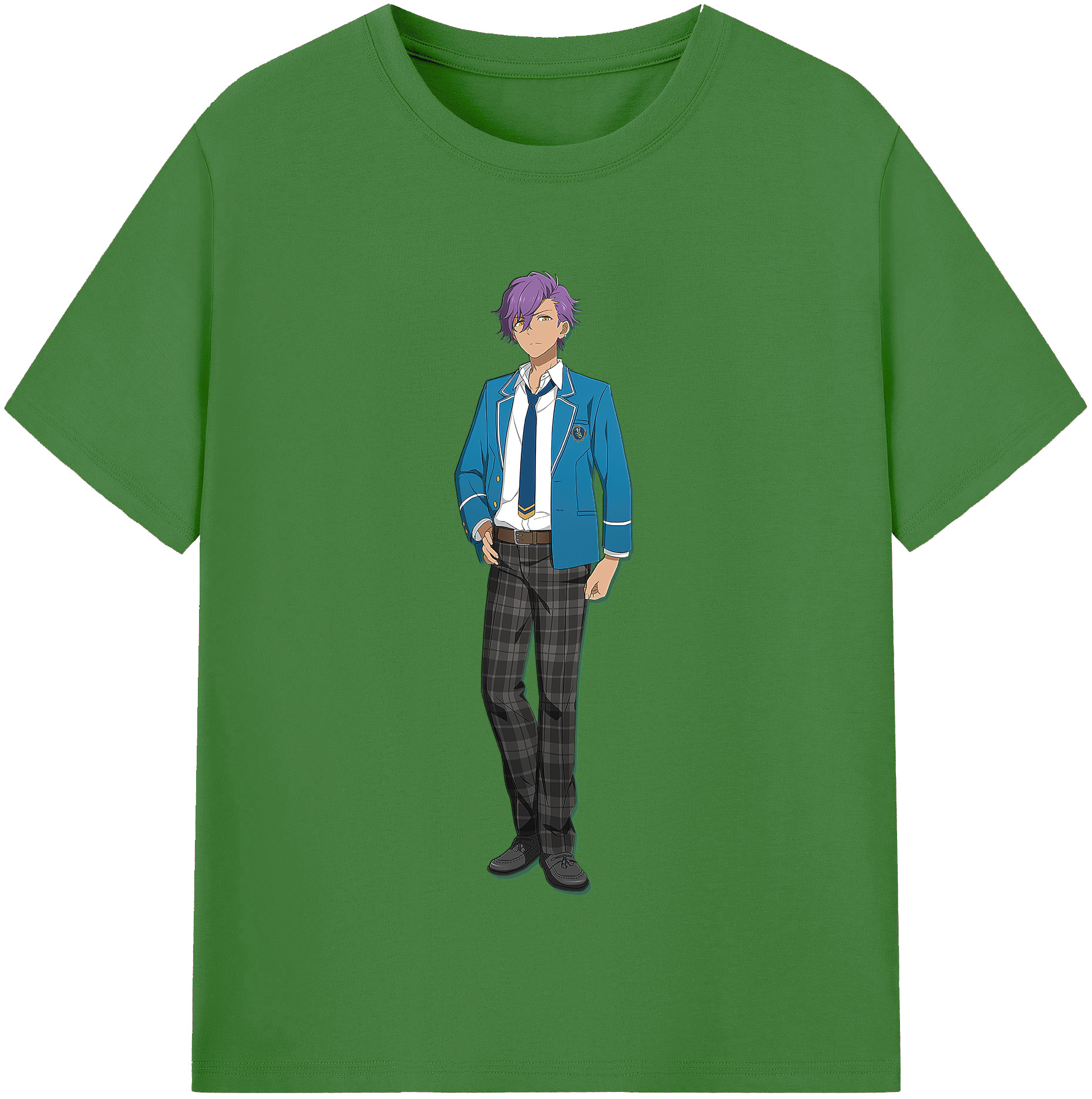 （画像用） あんさんぶるスターズ! Ensemble Stars レディースカジュアルプリントTシャツ（綿100％）